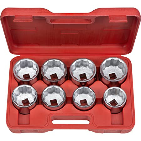 9 Pcs 3/4" Drive Heavy Box Socket Head set