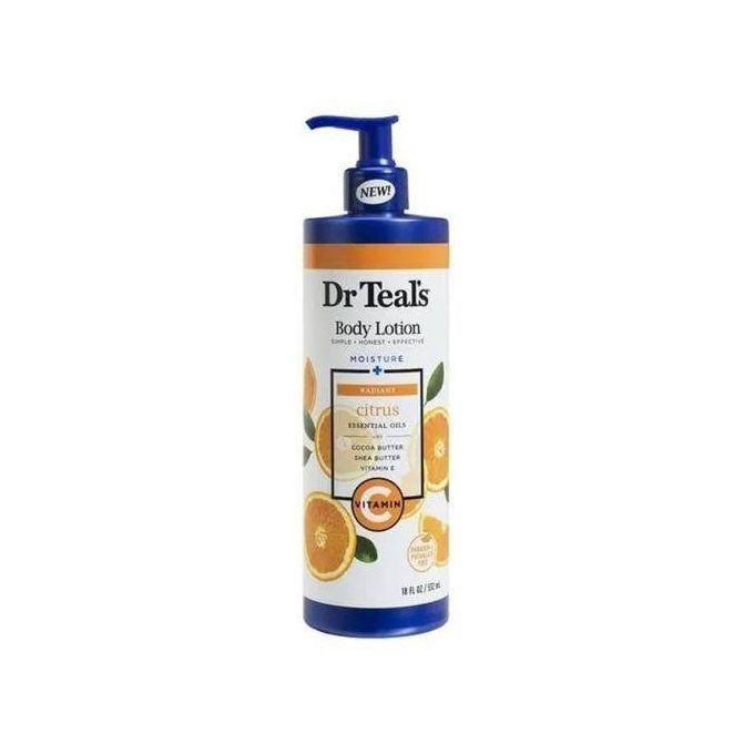 Dr Teal's Body Lotion Moisture + Comforting & Argan Oil, Cocoa Butter, Shea Butter & Vit E