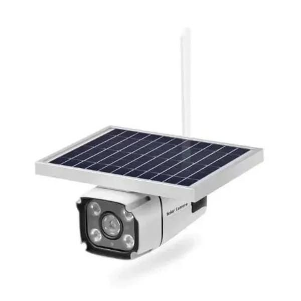 4G Solar CCTV Security Camera with SIM Card Slot, HD Wireless Outdoor Surveillance Camera with Solar Panel & Night Vision