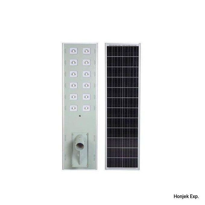 PT-86001-10 All-in-One Solar LED Street Light – Integrated Solar Panel, Lithium Battery & Automatic Dusk-to-Dawn Lighting